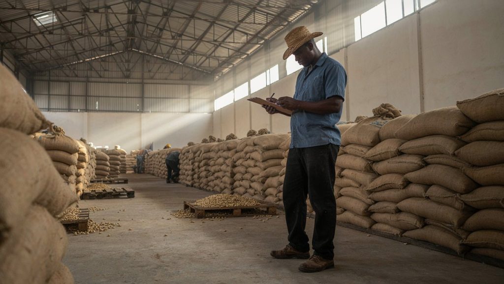 Warrantage agricole et magasin de stockage en Côte d'Ivoire